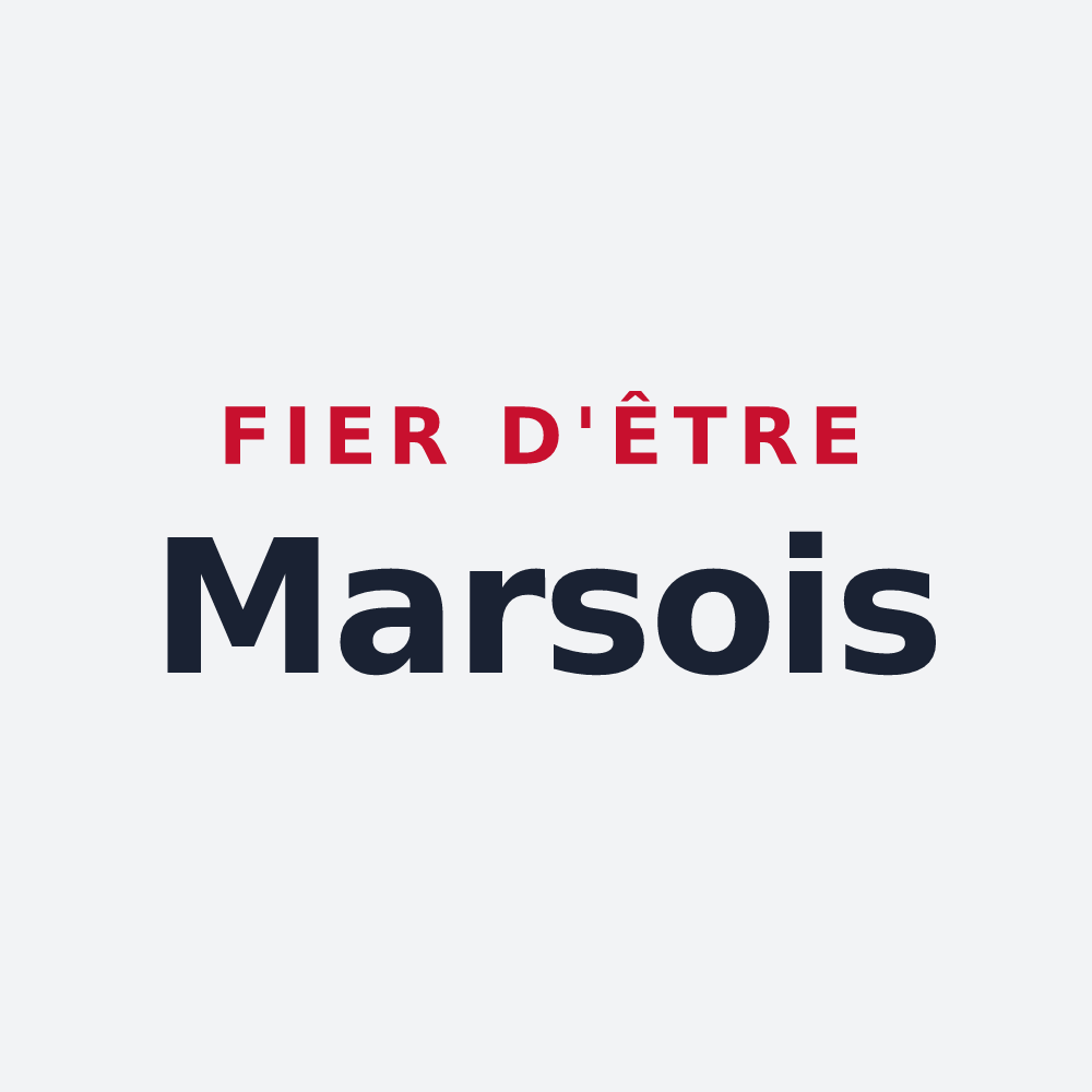 Poster « Fier d'être Marsois » — design pour Mars