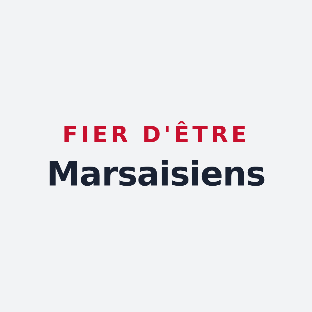 Poster « Fier d'être Marsaisiens » — design pour Marsais