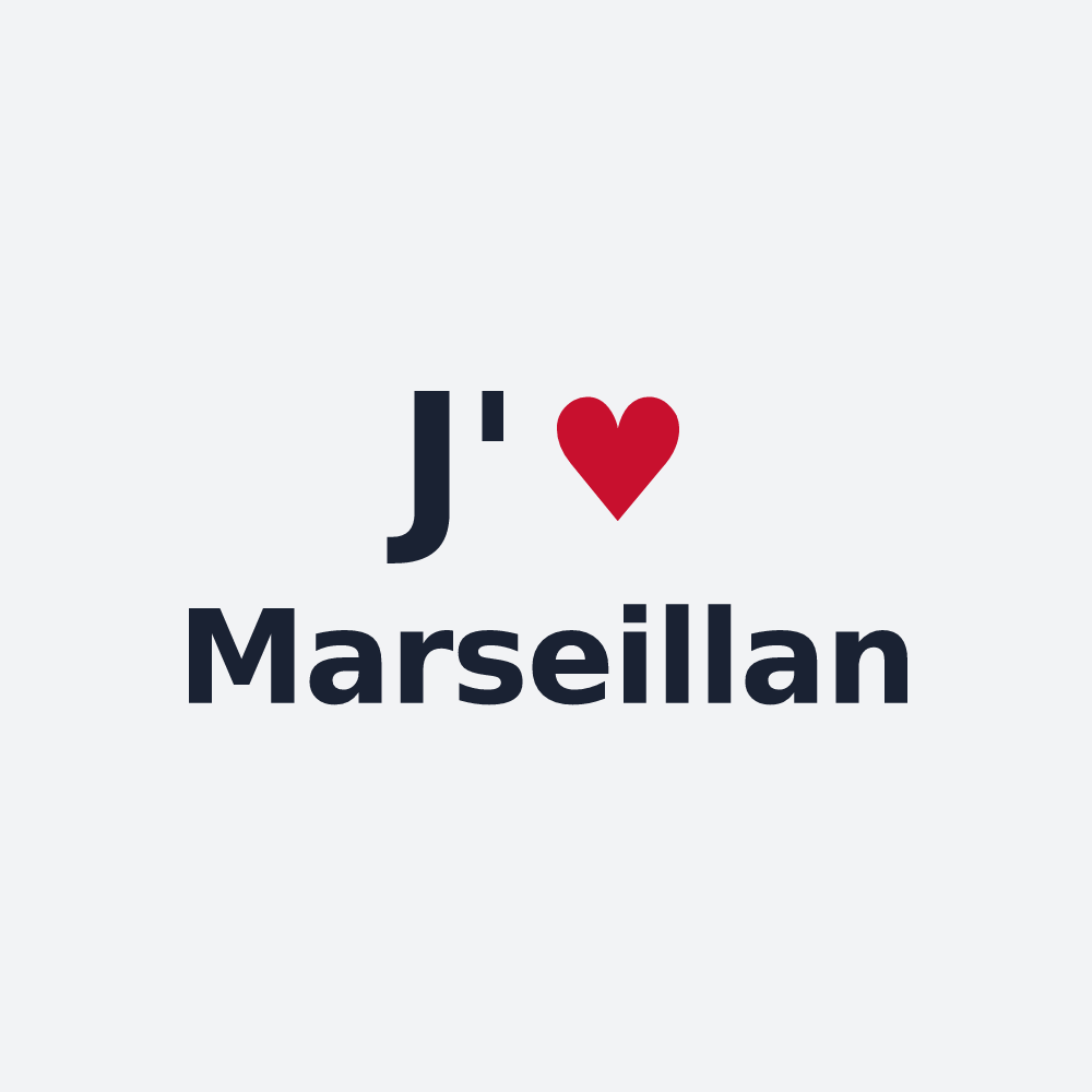 Poster personnalisé Marseillan — design J'aime Marseillan