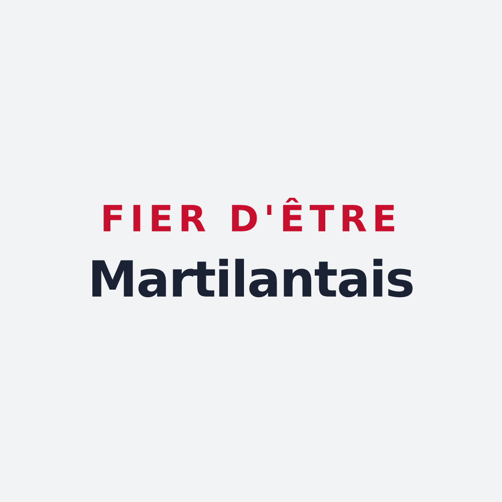 Poster « Fier d'être Martilantais » — design pour Martigny-sur-l'Ante