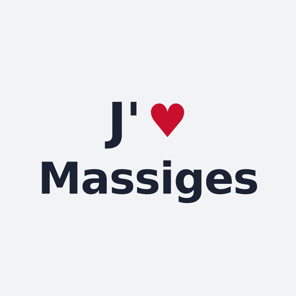 Poster personnalisé Massiges — design J'aime Massiges