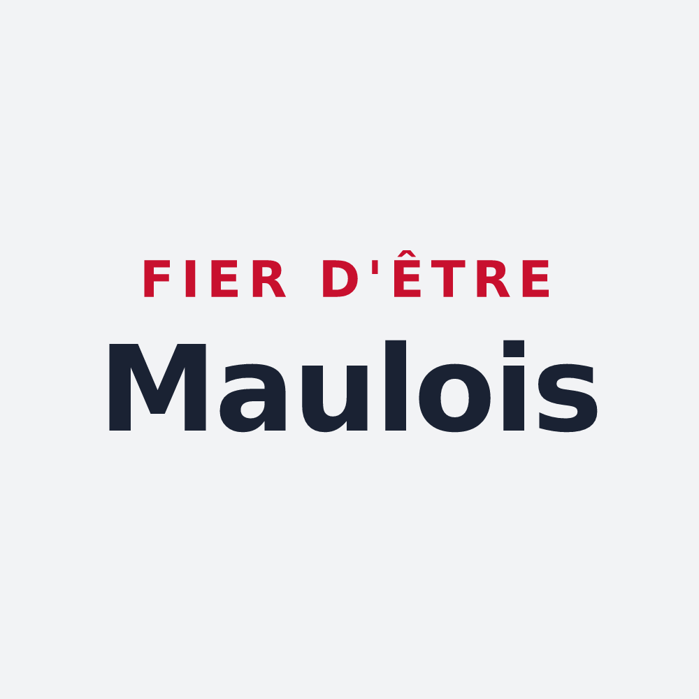 Poster « Fier d'être Maulois » — design pour Maule
