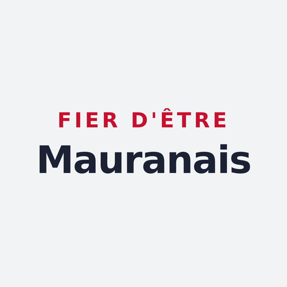 Poster « Fier d'être Mauranais » — design pour Mauran