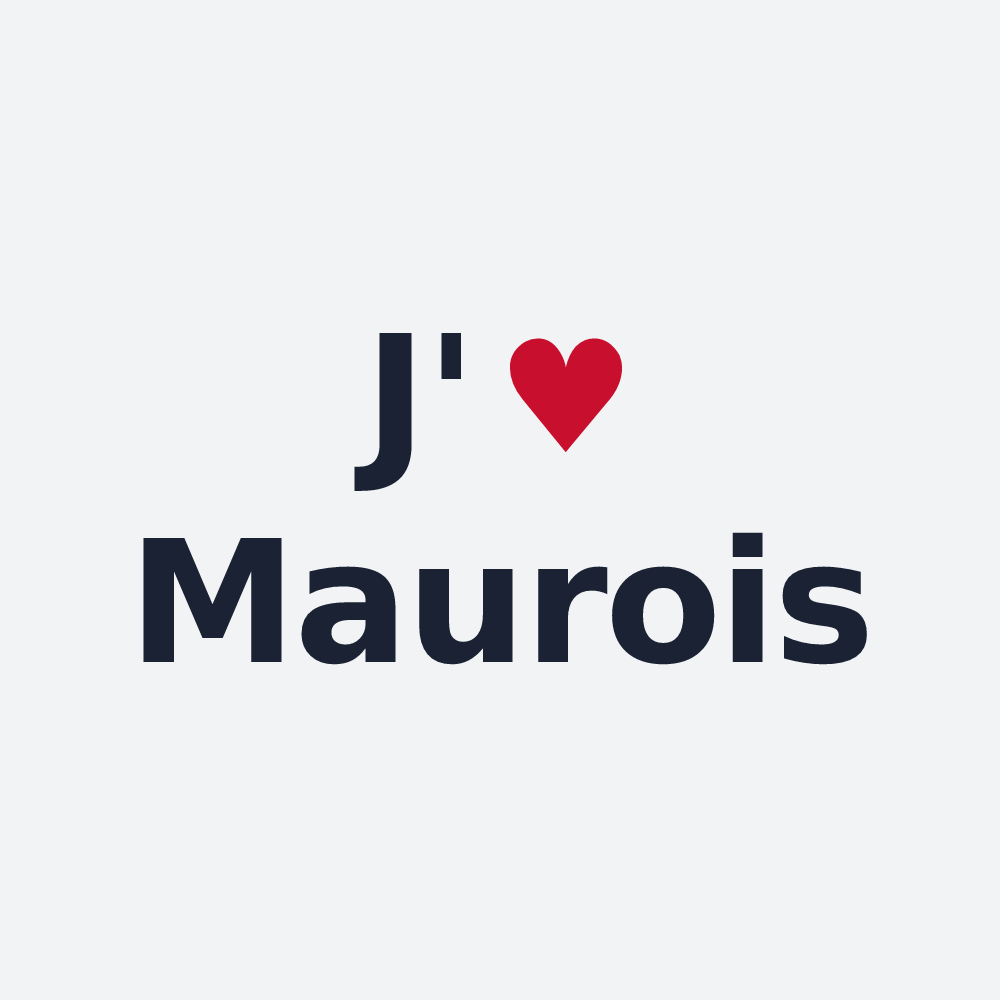 Poster personnalisé Maurois — design J'aime Maurois