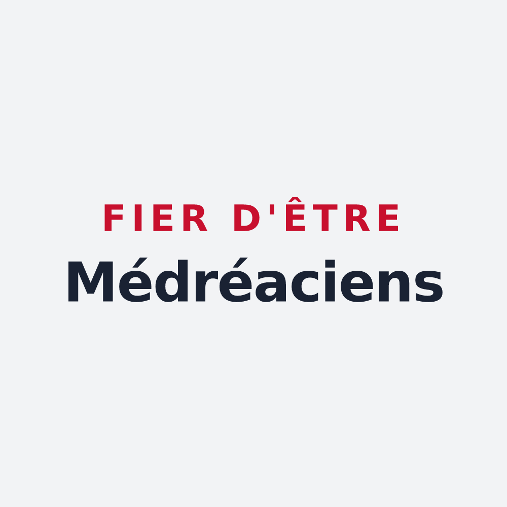 Poster « Fier d'être Médréaciens » — design pour Médréac