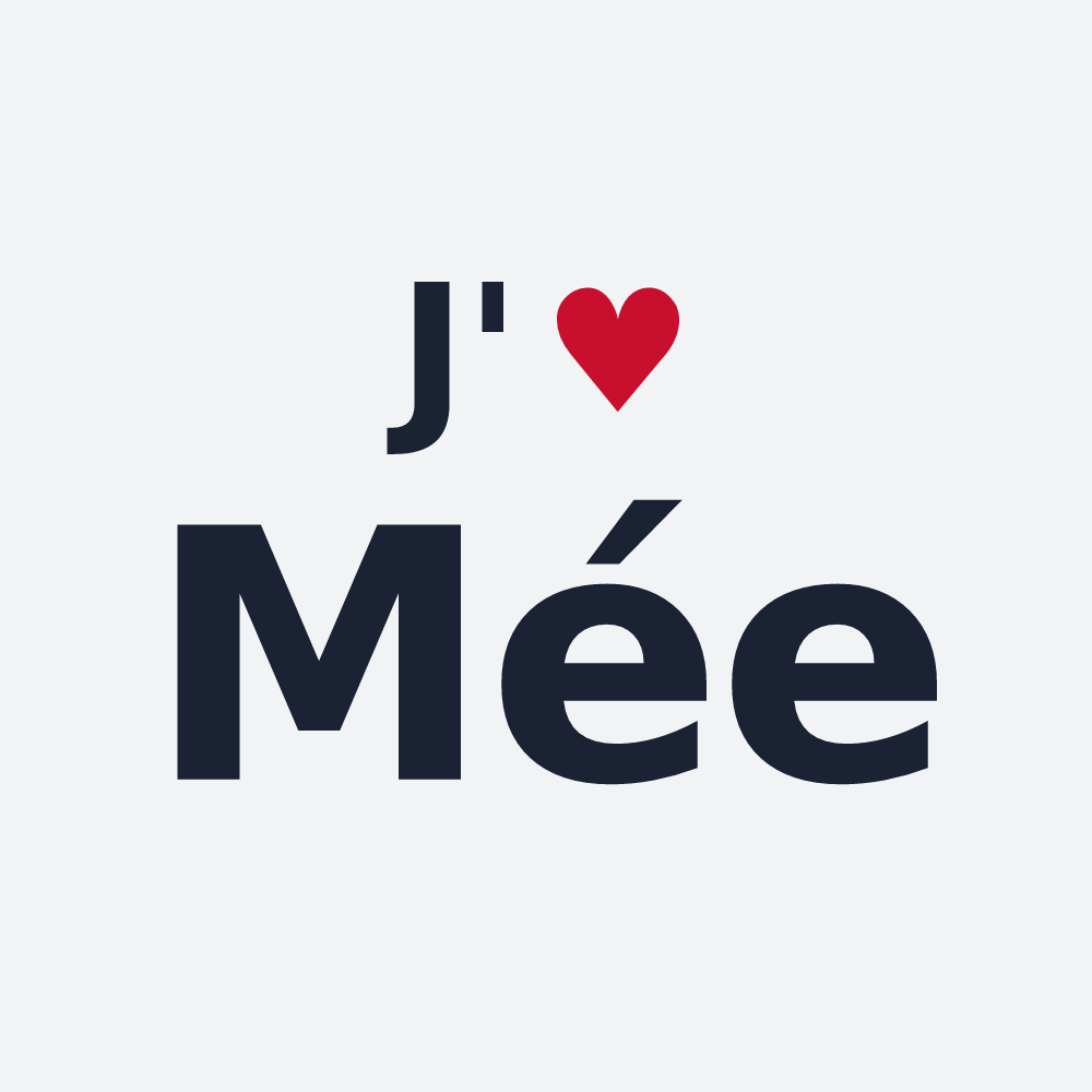 Poster personnalisé Mée — design J'aime Mée