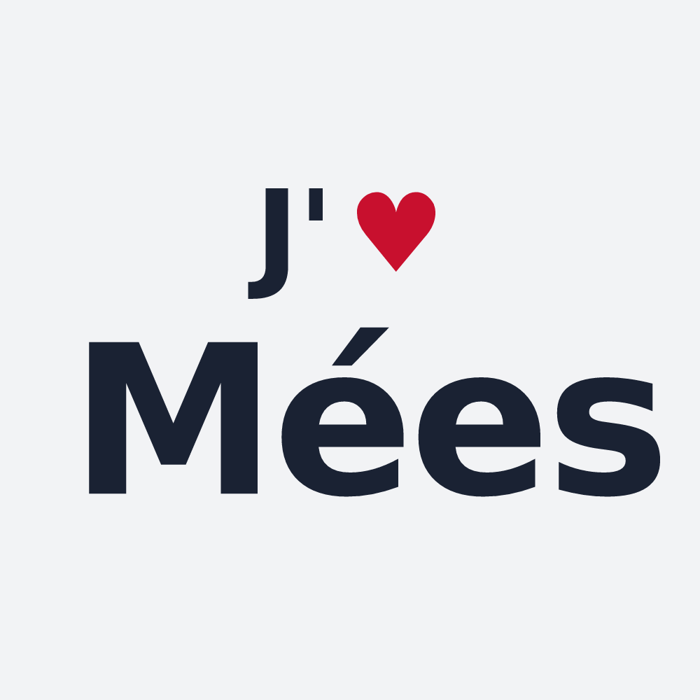 Poster personnalisé Mées — design J'aime Mées