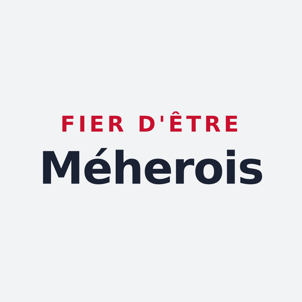 Poster « Fier d'être Méherois » — design pour Méhers