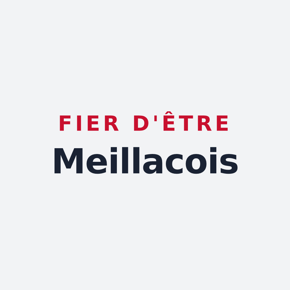 Poster « Fier d'être Meillacois » — design pour Meillac
