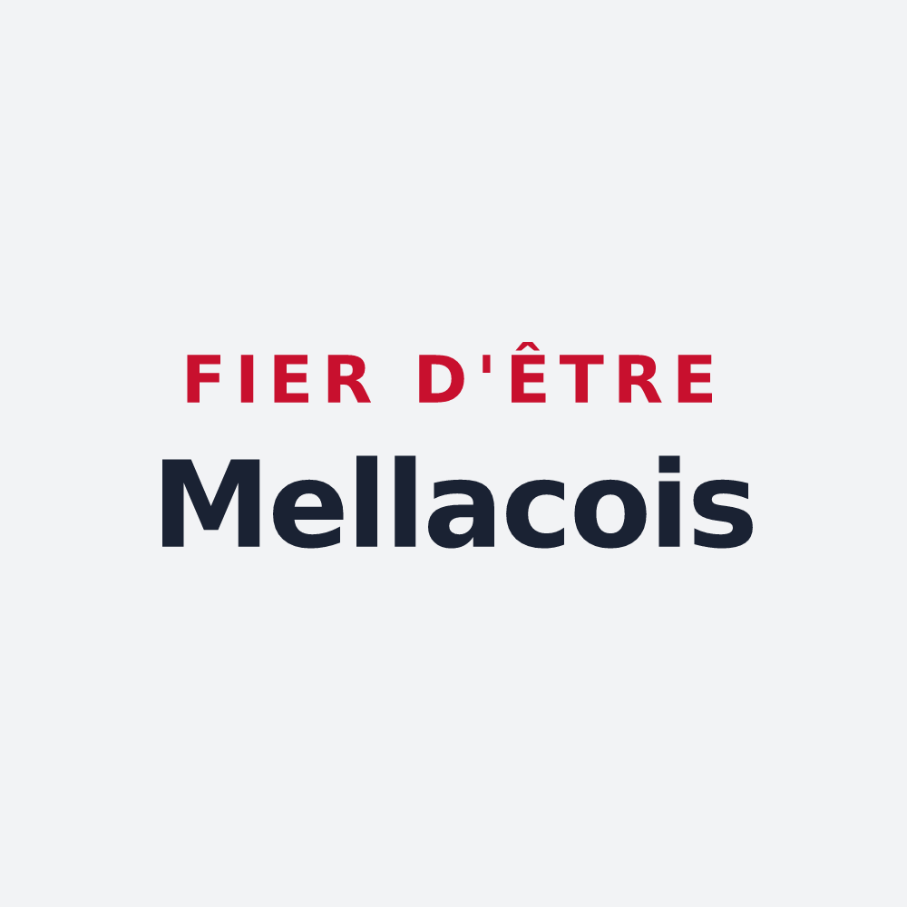 Poster « Fier d'être Mellacois » — design pour Mellac
