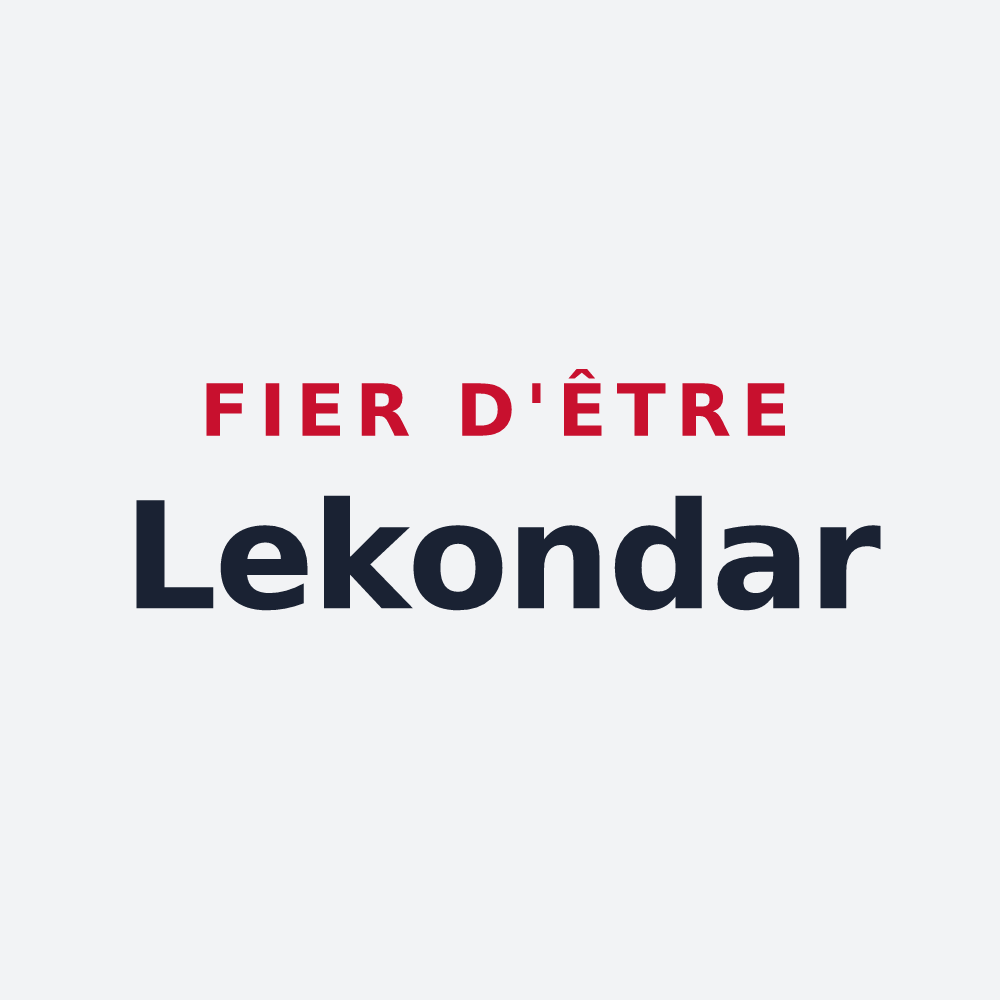 Poster « Fier d'être Lekondar » — design pour Mendionde