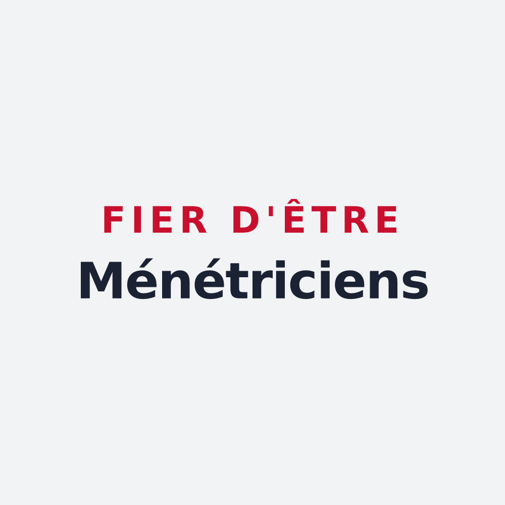 Poster « Fier d'être Ménétriciens » — design pour Menétru-le-Vignoble