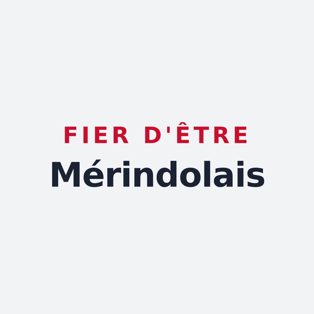 Poster « Fier d'être Mérindolais » — design pour Mérindol