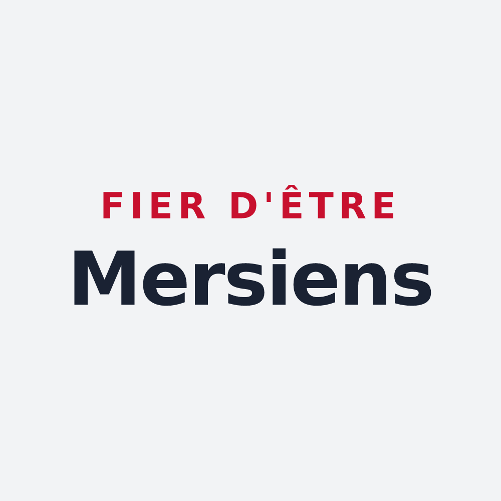 Poster « Fier d'être Mersiens » — design pour Mers-sur-Indre