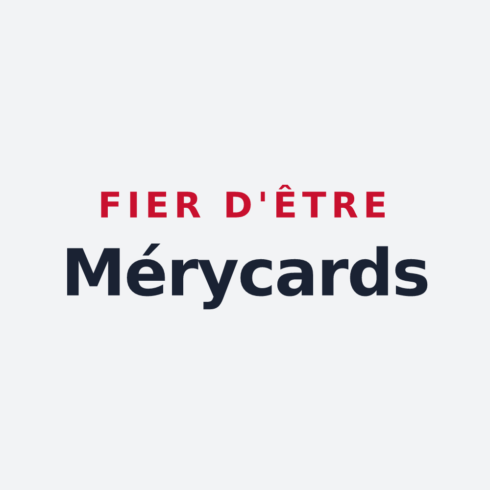 Poster « Fier d'être Mérycards » — design pour Méry-sur-Marne