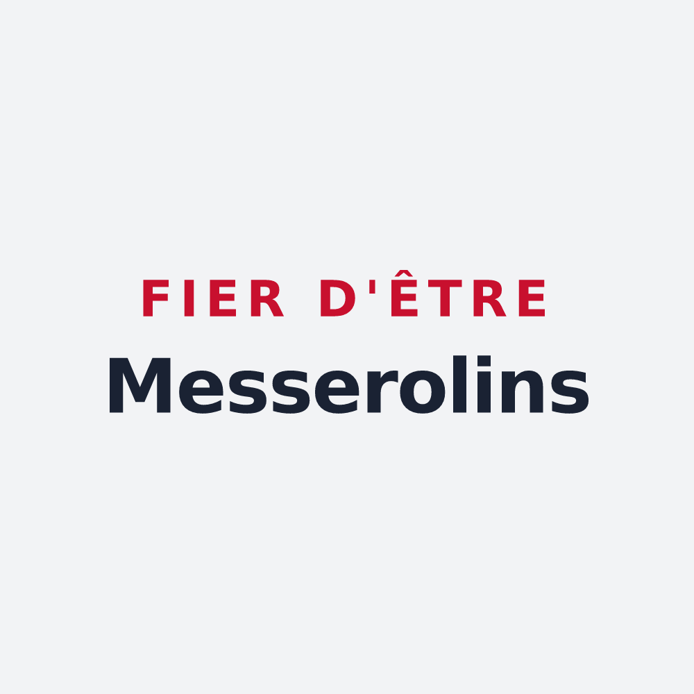 Poster « Fier d'être Messerolins » — design pour Messery
