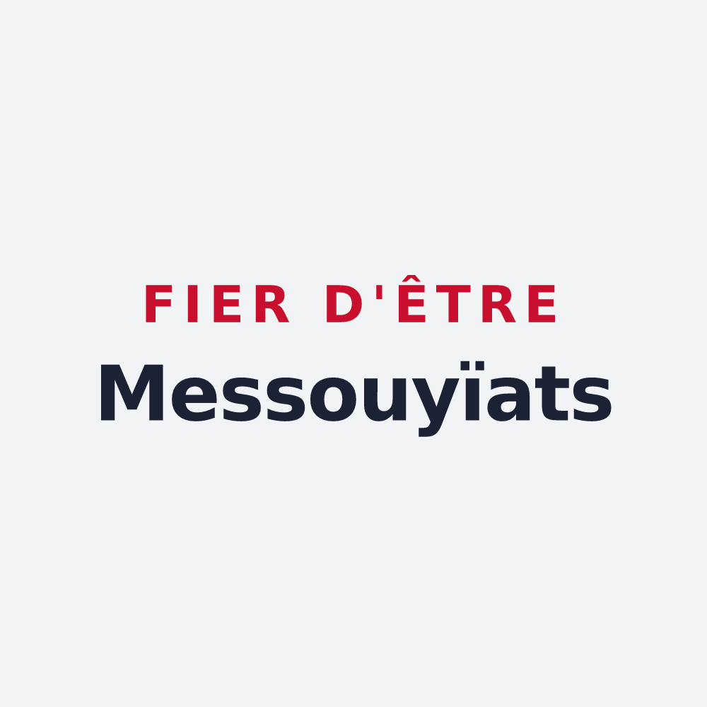 Poster « Fier d'être Messouyïats » — design pour Messey-sur-Grosne