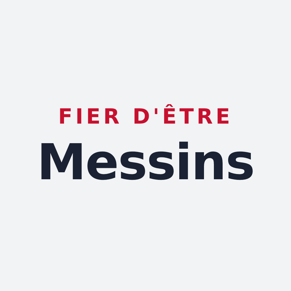 Poster « Fier d'être Messins » — design pour Metz