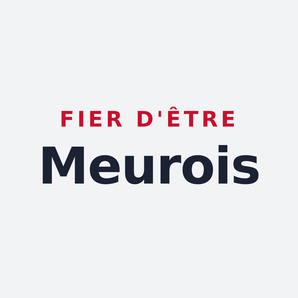 Poster « Fier d'être Meurois » — design pour Meures