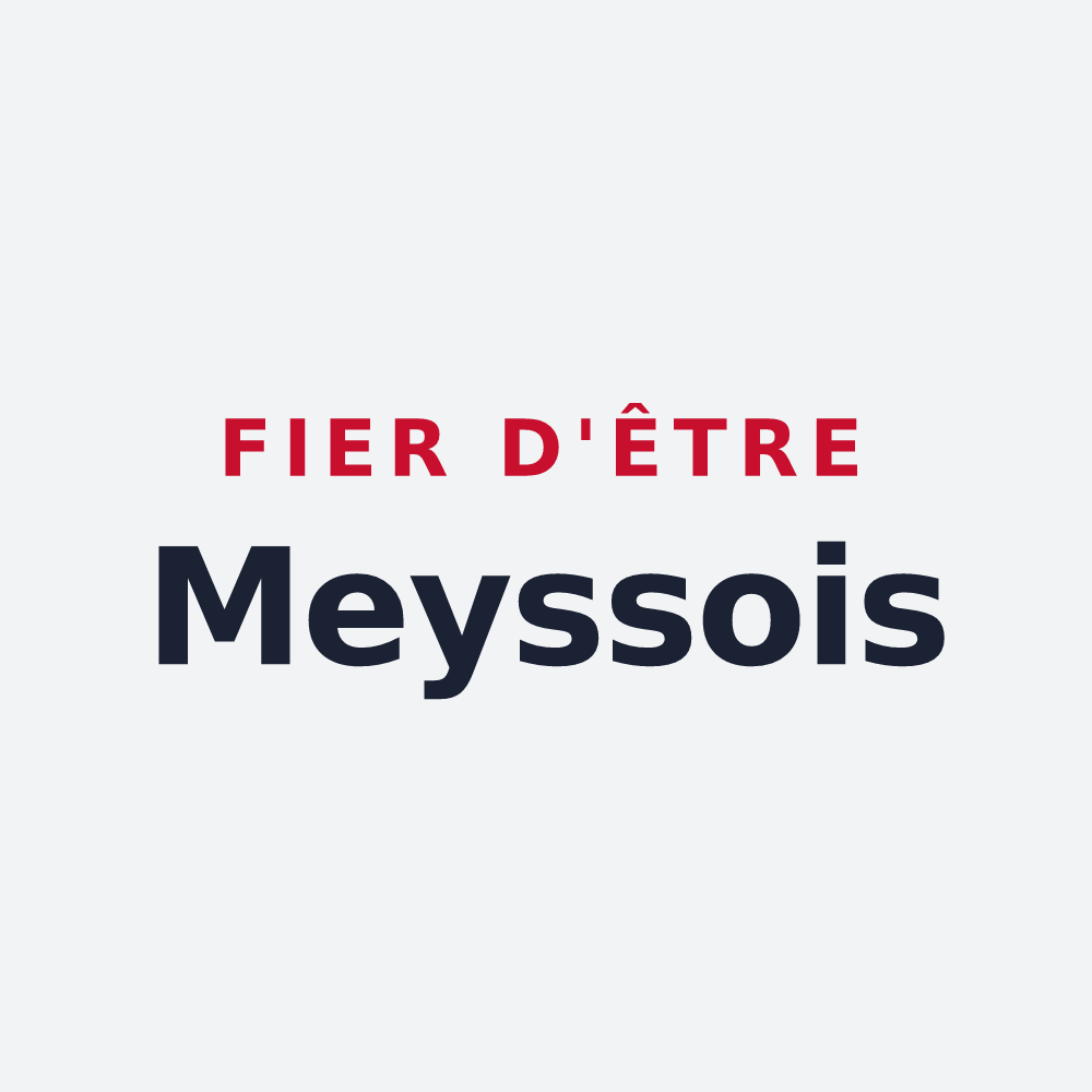 Poster « Fier d'être Meyssois » — design pour Meysse