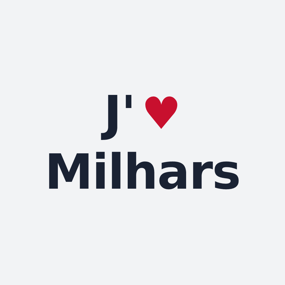 Poster personnalisé Milhars — design J'aime Milhars