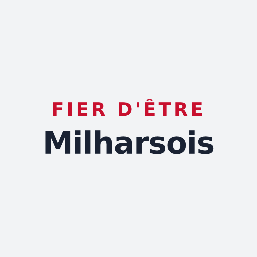 Poster « Fier d'être Milharsois » — design pour Milhars