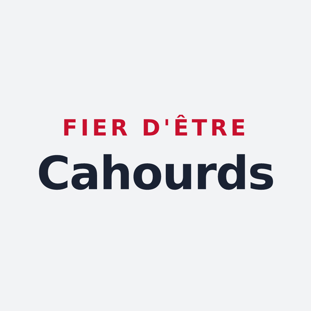 Poster « Fier d'être Cahourds » — design pour Minaucourt-le-Mesnil-lès-Hurlus
