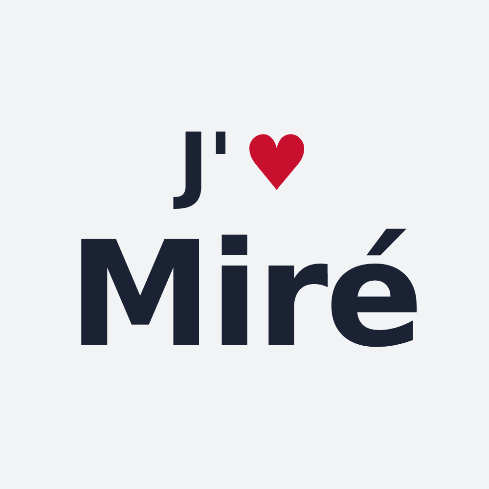 Poster personnalisé Miré — design J'aime Miré