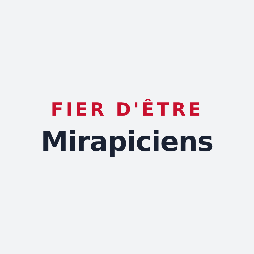 Poster « Fier d'être Mirapiciens » — design pour Mirepoix
