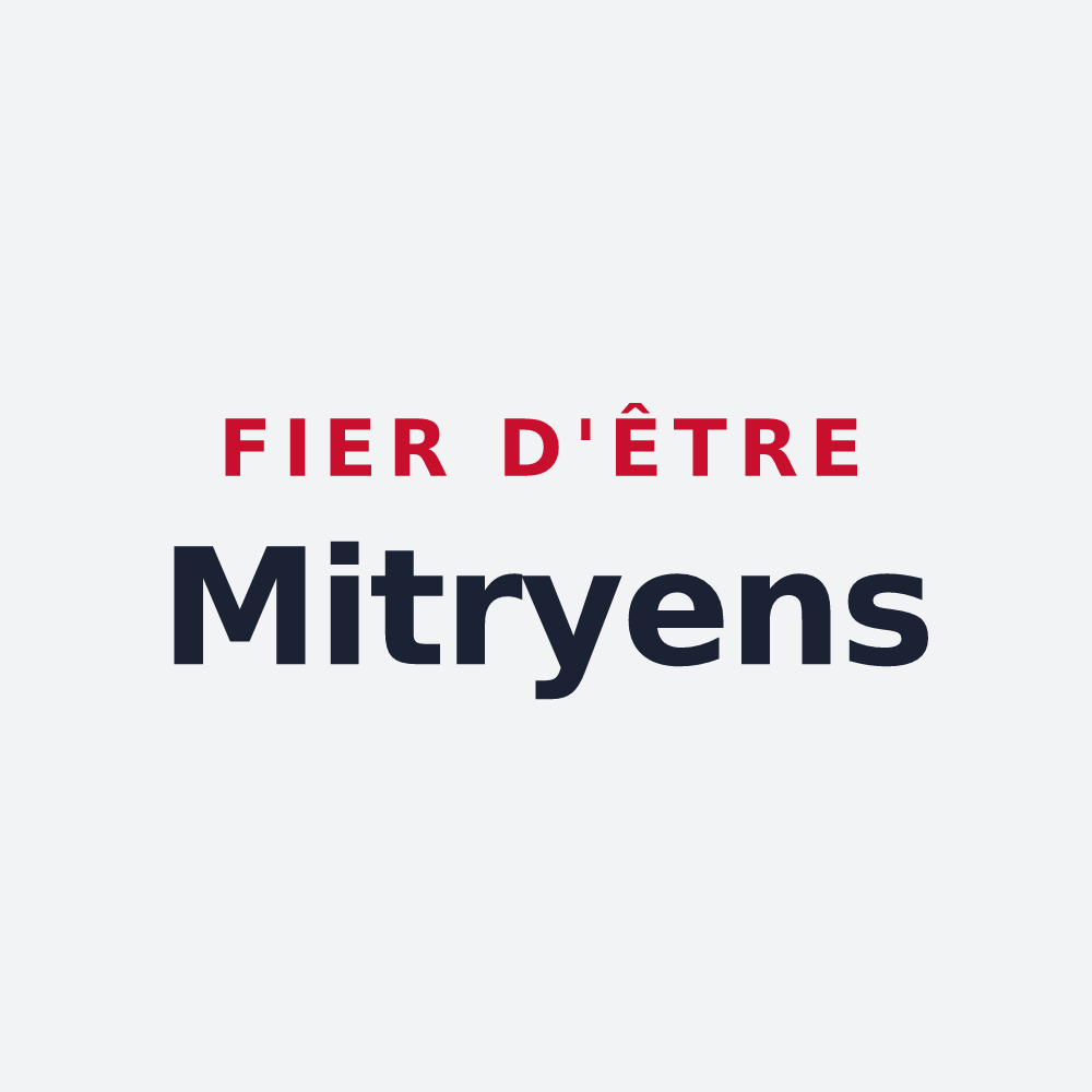 Poster « Fier d'être Mitryens » — design pour Mitry-Mory