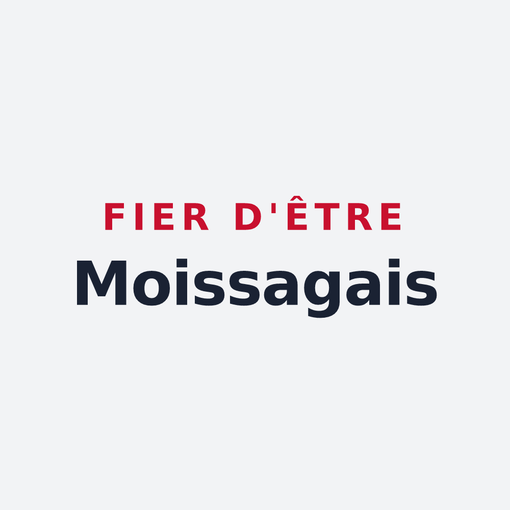 Poster « Fier d'être Moissagais » — design pour Moissac