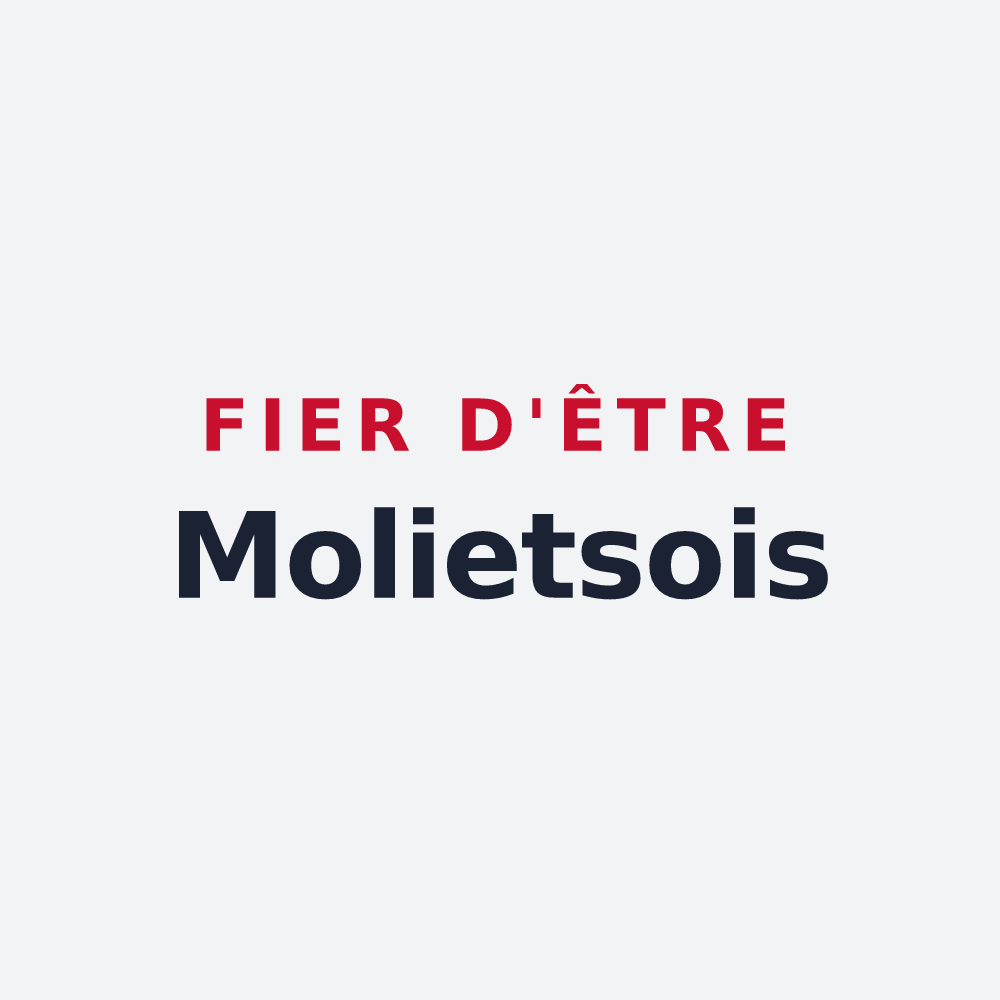 Poster « Fier d'être Molietsois » — design pour Moliets-et-Maa
