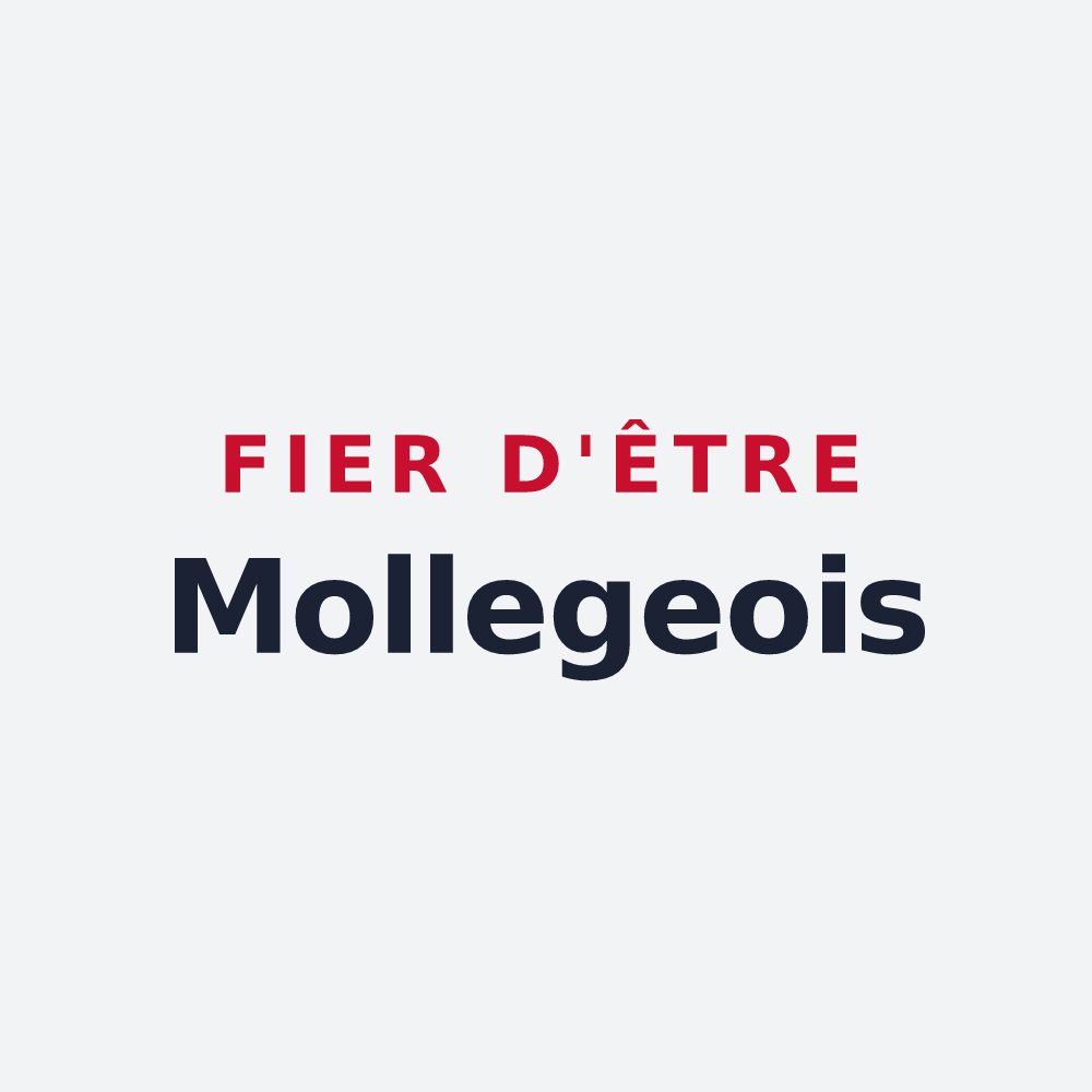 Poster « Fier d'être Mollegeois » — design pour Mollégès