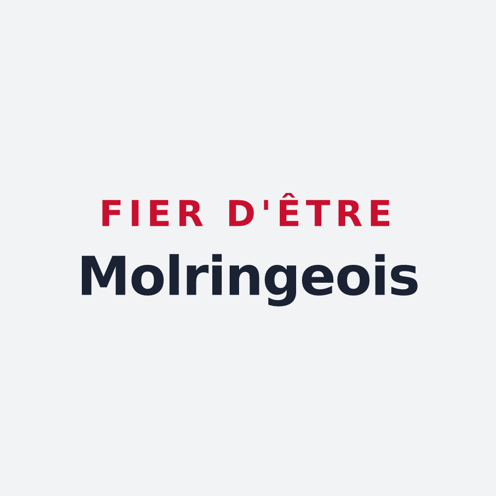 Poster « Fier d'être Molringeois » — design pour Molring