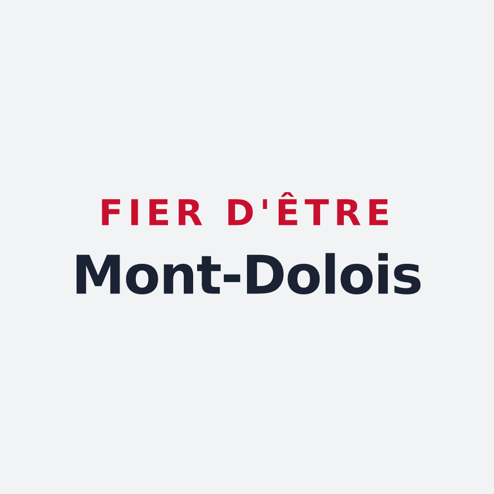 Poster « Fier d'être Mont-Dolois » — design pour Mont-Dol