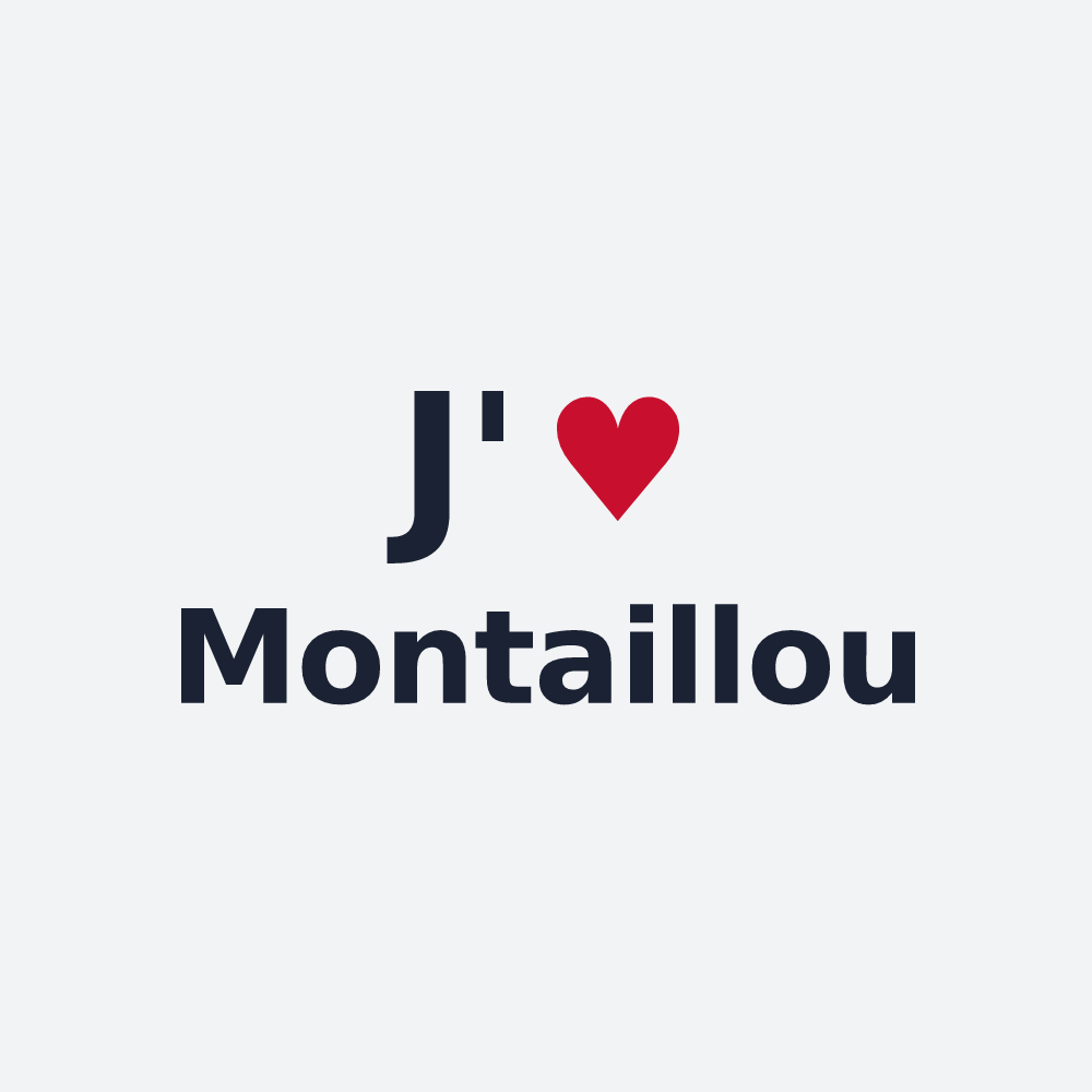 Poster personnalisé Montaillou — design J'aime Montaillou