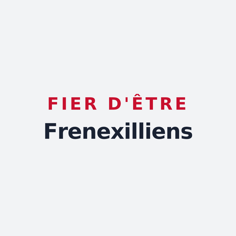 Poster « Fier d'être Frenexilliens » — design pour Montchevreuil