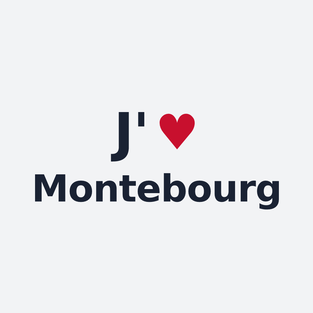 Poster personnalisé Montebourg — design J'aime Montebourg