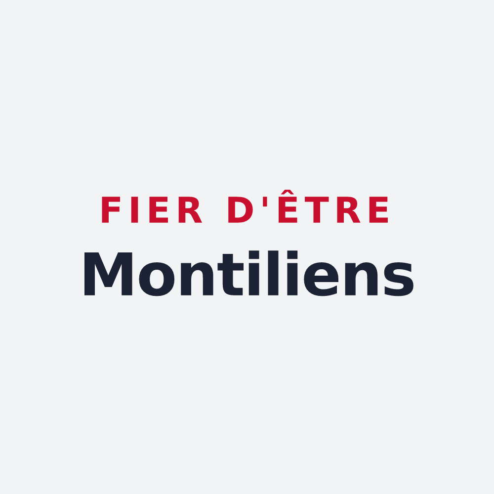 Poster « Fier d'être Montiliens » — design pour Montélimar