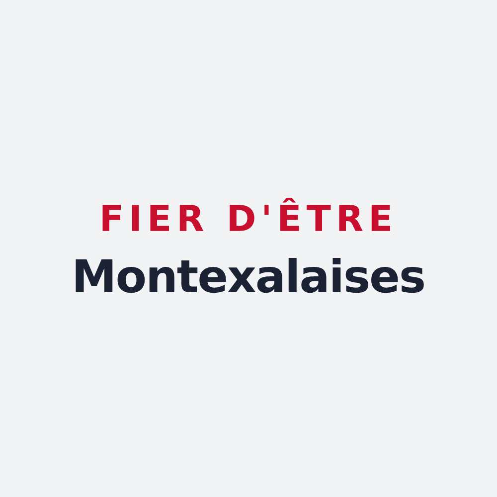 Poster « Fier d'être Montexalaises » — design pour Montet-et-Bouxal