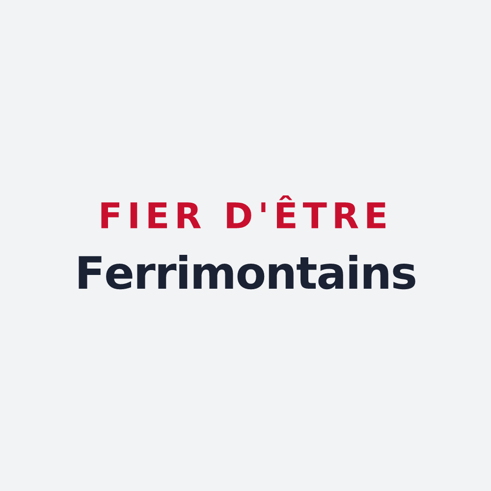 Poster « Fier d'être Ferrimontains » — design pour Montferrier