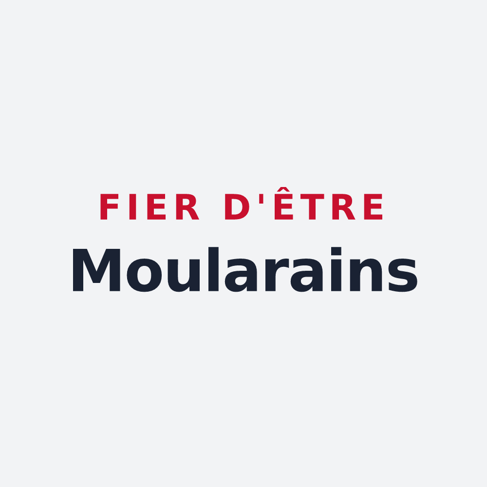 Poster « Fier d'être Moularains » — design pour Montlaux