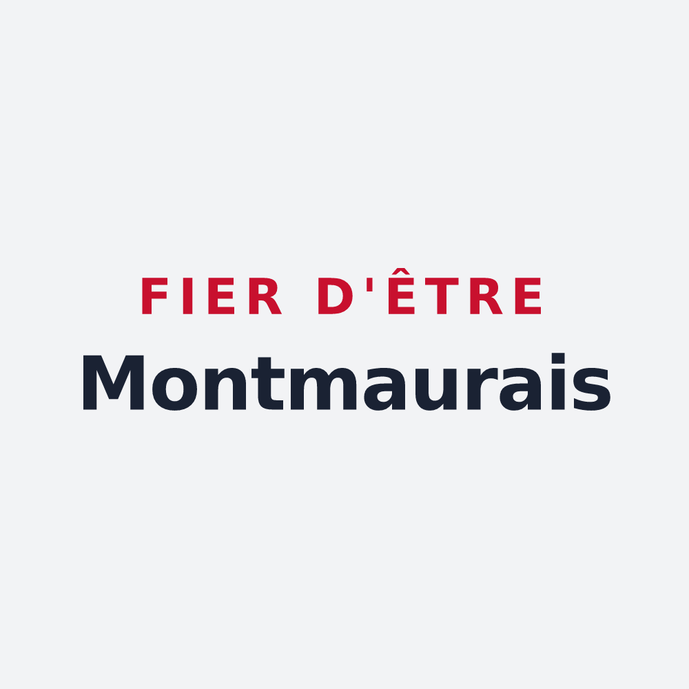 Poster « Fier d'être Montmaurais » — design pour Montmaur