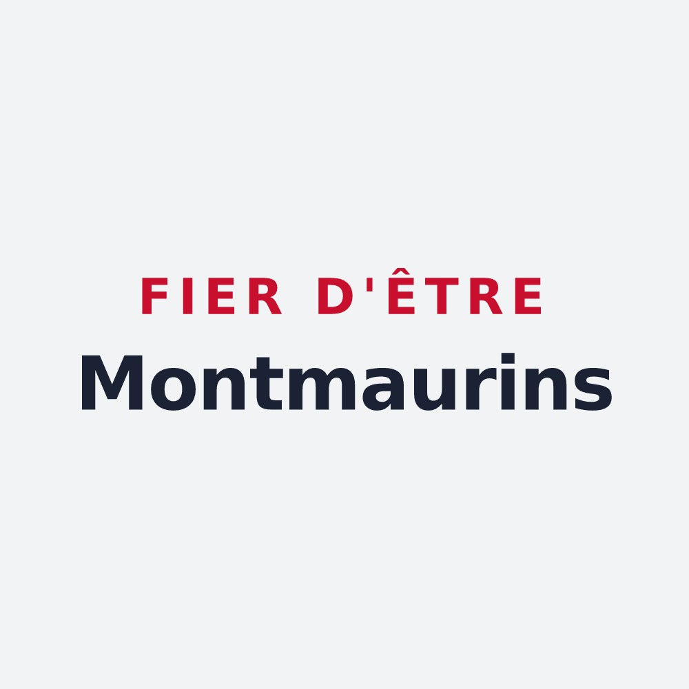 Poster « Fier d'être Montmaurins » — design pour Montmaur