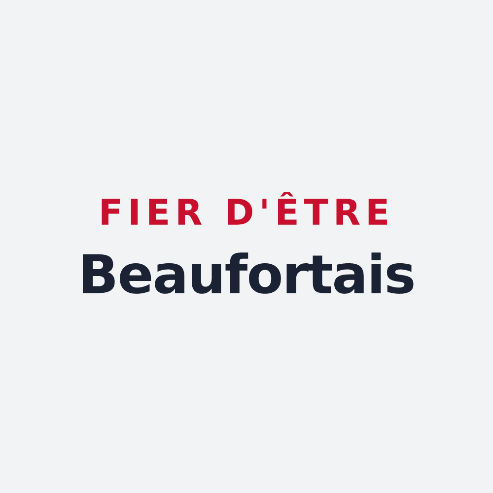 Poster « Fier d'être Beaufortais » — design pour Montmorency-Beaufort