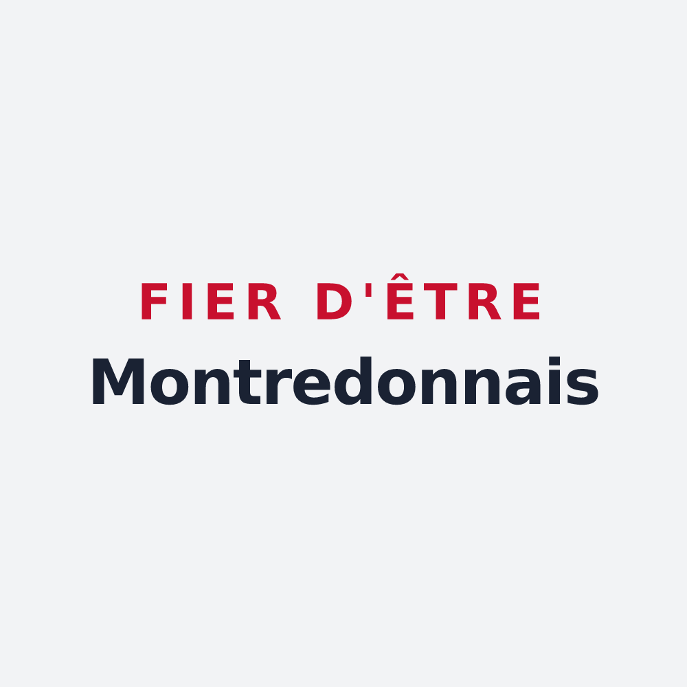 Poster « Fier d'être Montredonnais » — design pour Montredon-des-Corbières