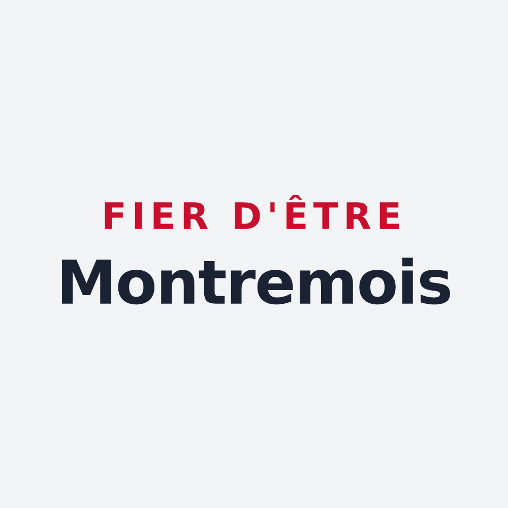 Poster « Fier d'être Montremois » — design pour Montrem
