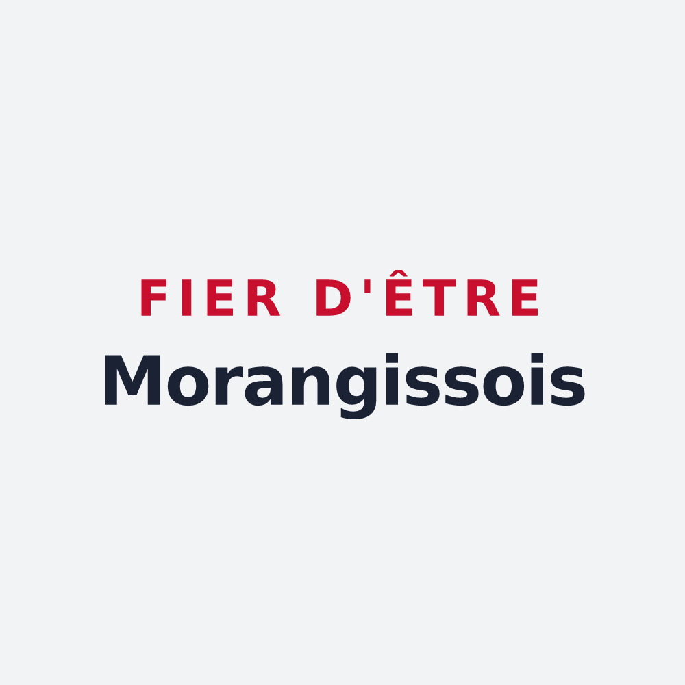 Poster « Fier d'être Morangissois » — design pour Morangis