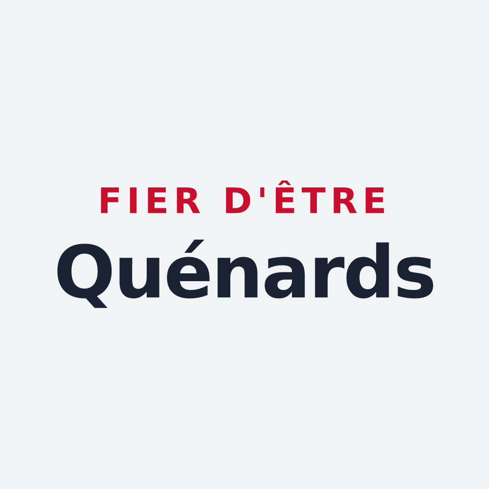 Poster « Fier d'être Quénards » — design pour Morizécourt