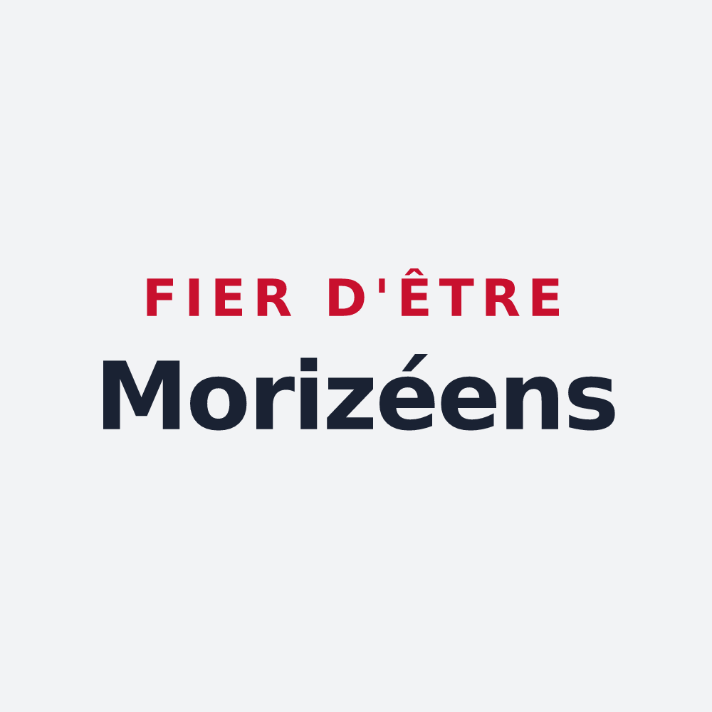 Poster « Fier d'être Morizéens » — design pour Morizès